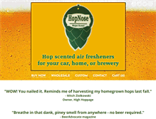 Tablet Screenshot of hopnose.com